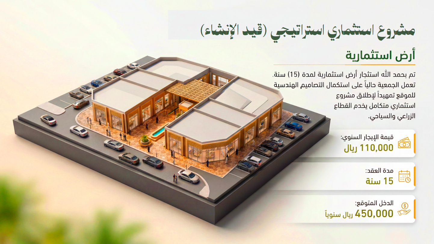 المشروع الاستثماري الاستراتيجي (الأرض الاستثمارية)