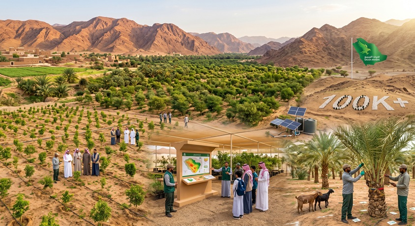 مبادرة السعودية الخضراء (زراعة الشتلات)